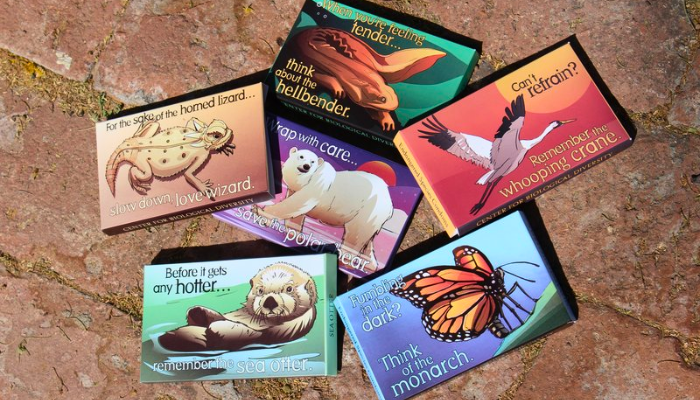 Photo of Endangered Species Condoms packages
