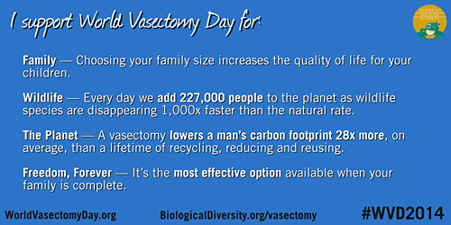 
WORLD VASECTOMY DAY: Men are often left out of the conversation about the need for family-planning services and how to address population growth. Not anymore, thanks to a global initiative to include more men in these conversations and to celebrate those who are the unsung heroes of their families and the planet.