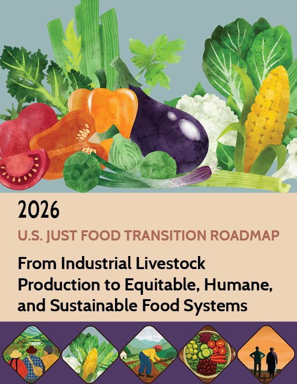 US Just Food Transition Roadmap cover page