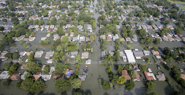Flooding from Hurricane Harvey