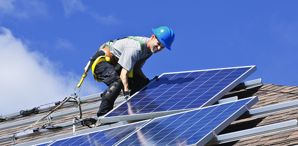 Installing solar panels