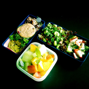 Vegetarian bento boxes